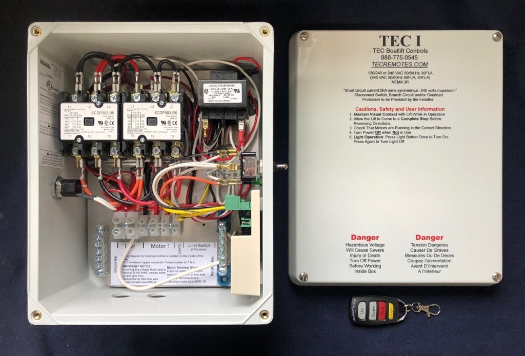 Picture of: Boat Lft Remote Controls, TEC I, TEC II, TEC -, and TEC IV
