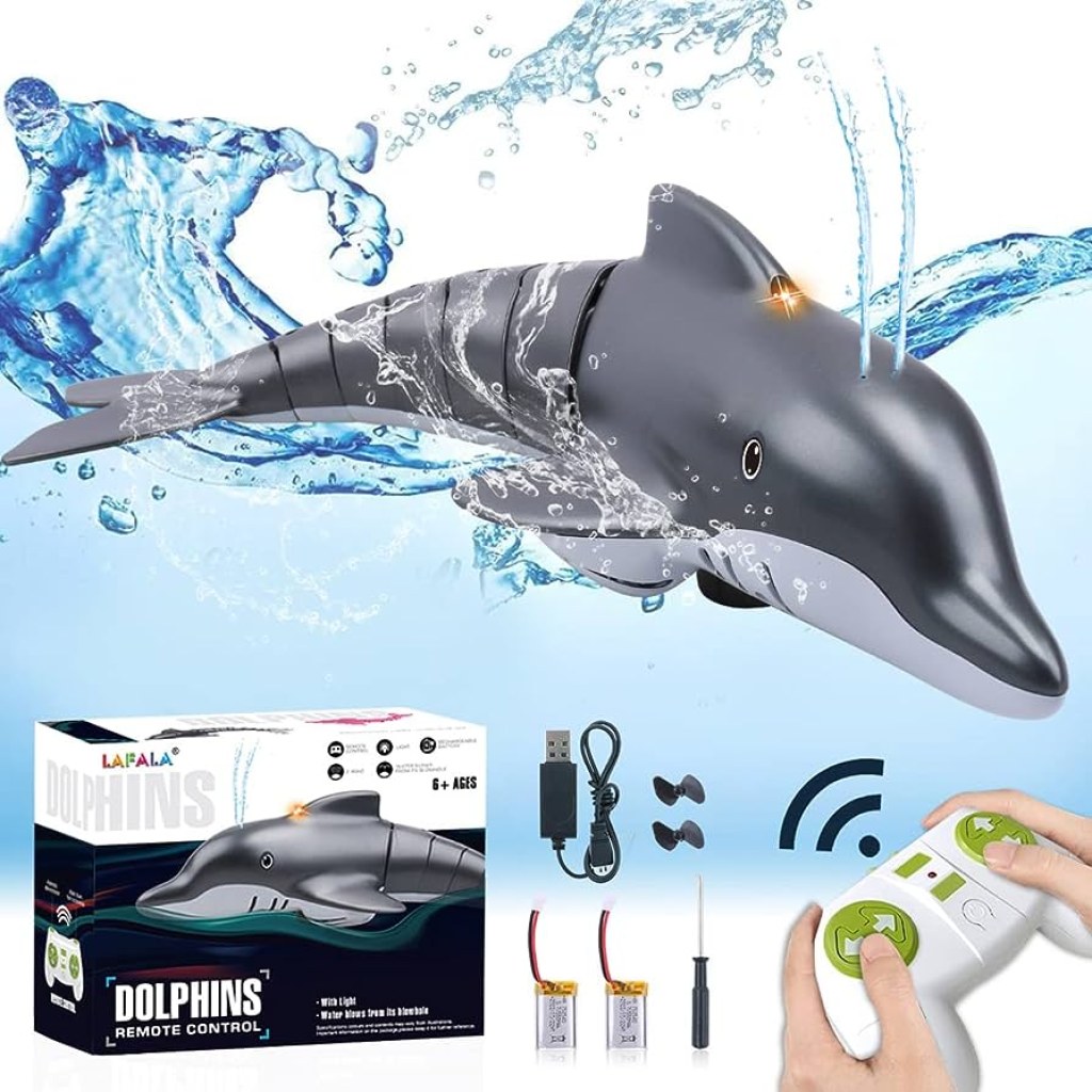 Picture of: LAFALA Remote Control Dolphin Toy